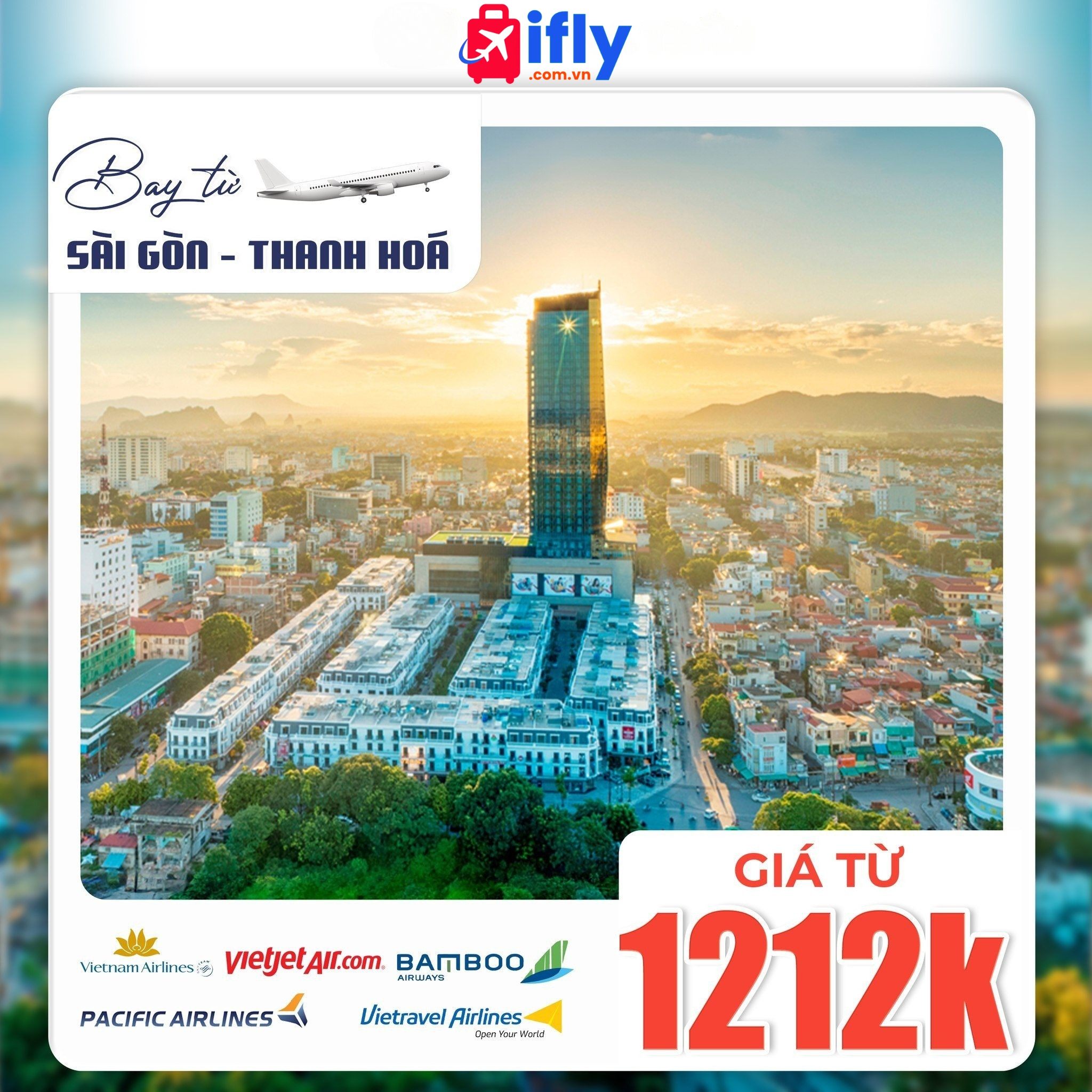 SGN ↔ Thanh Hóa từ 1.212K