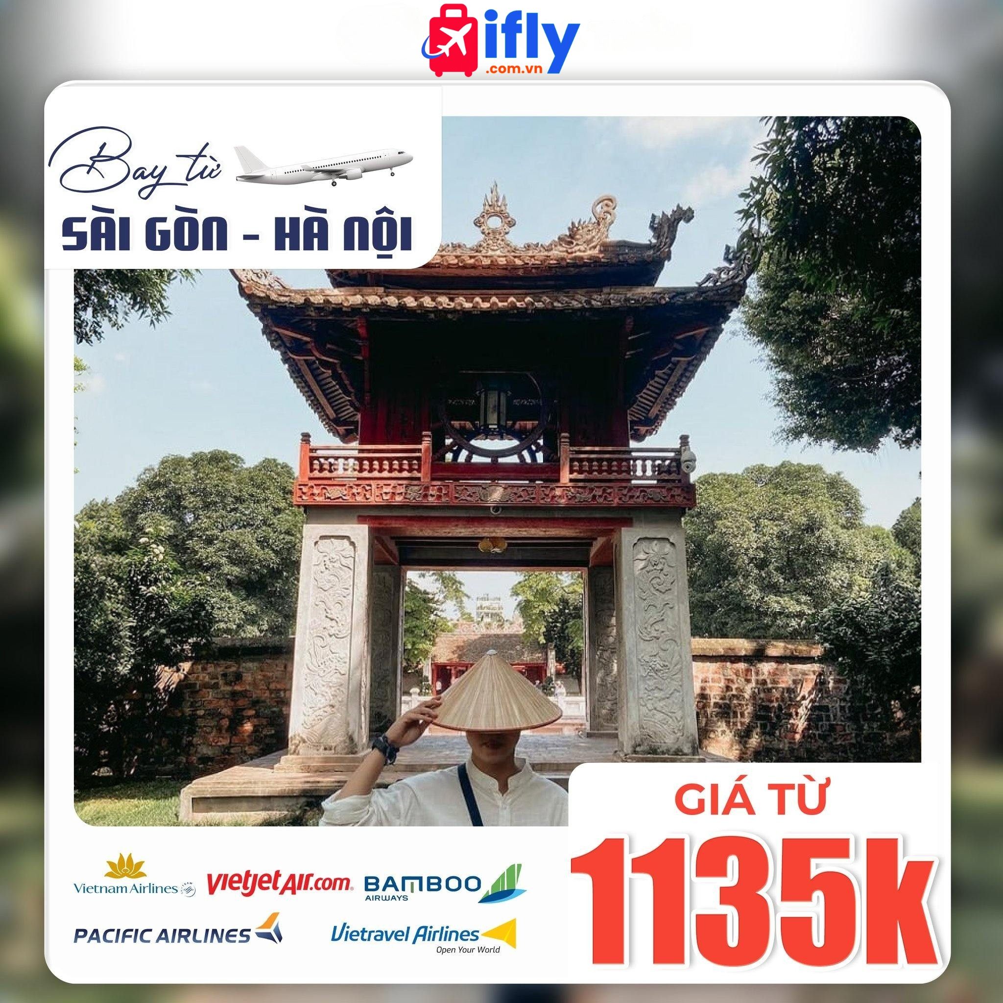 SGN ↔ Hà Nội từ 1.135K