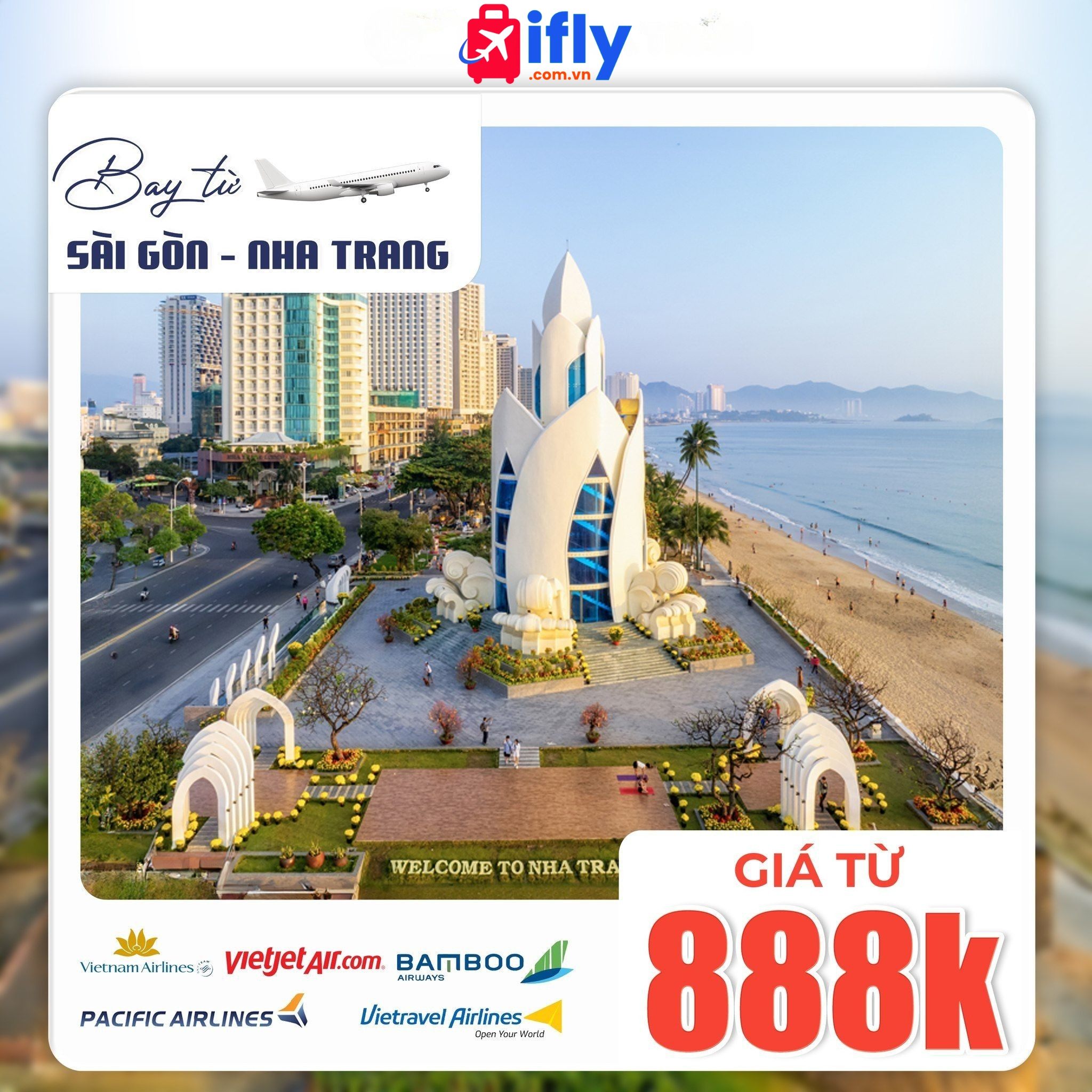 SGN ↔ Nha Trang từ 888K