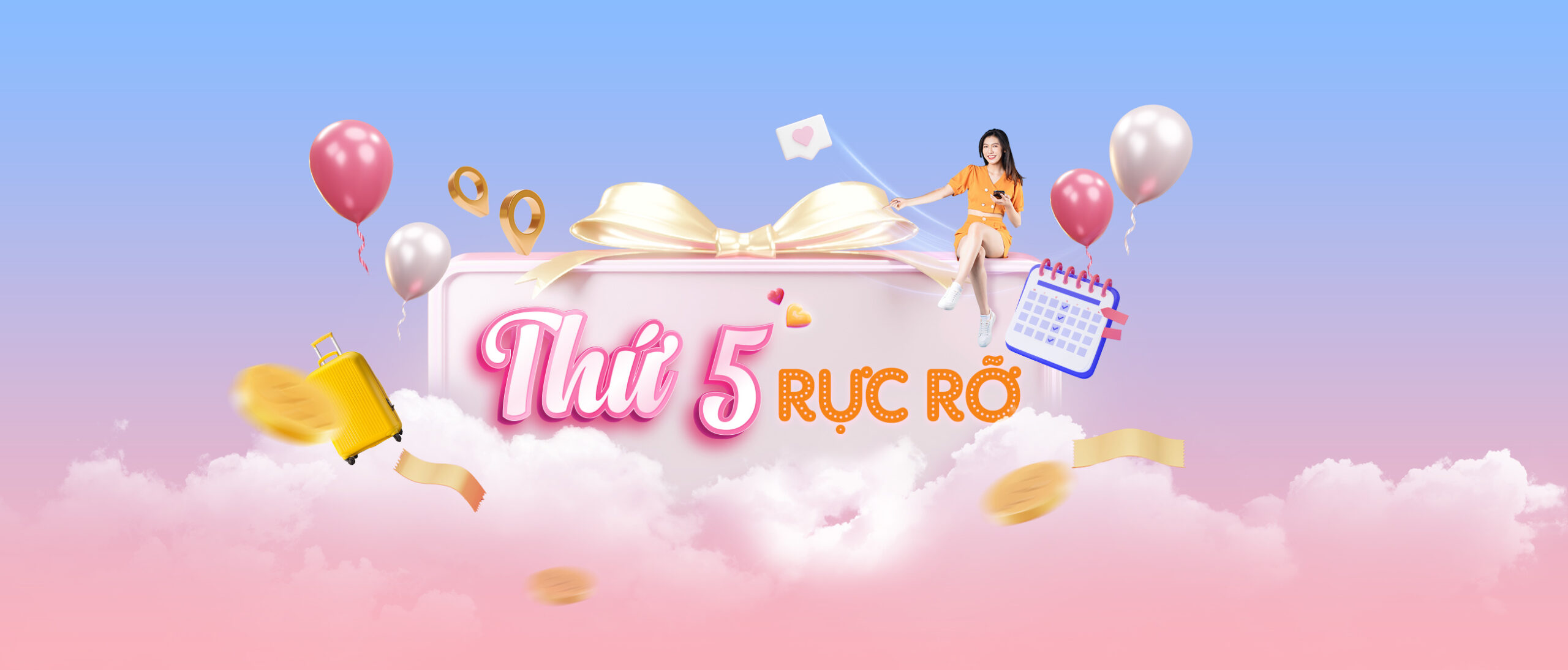 Banner Thứ 5 Rực Rỡ – Vietnam Airlines giảm 15%