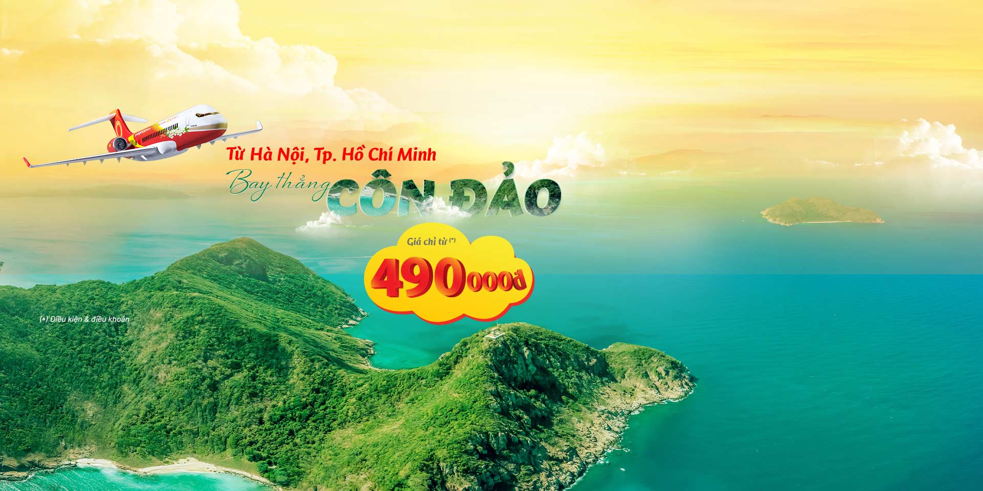 Vietjet – Bay thẳng Côn Đảo