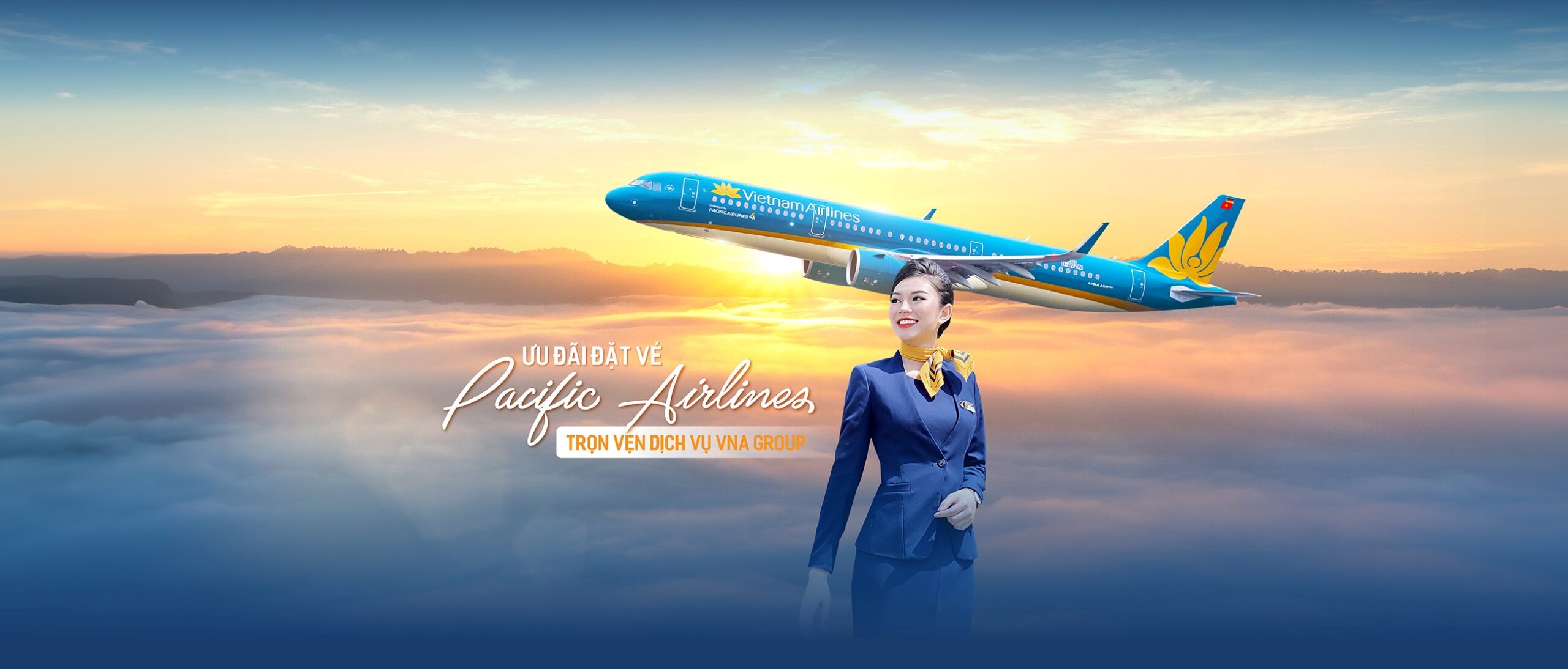 Pacific Airlines – Ưu đãi giảm 15% giá vé nội địa