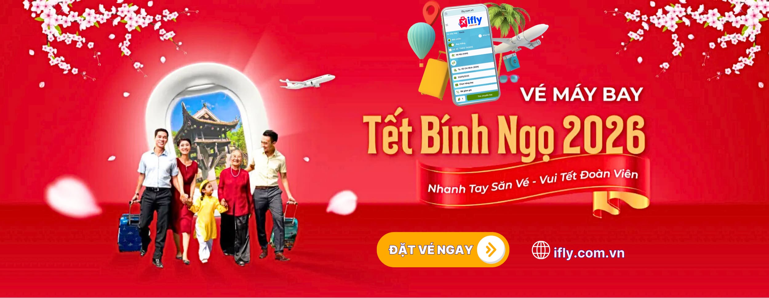 Vé máy bay Tết Dương Lịch 2026 - ưu đãi & bảng giá