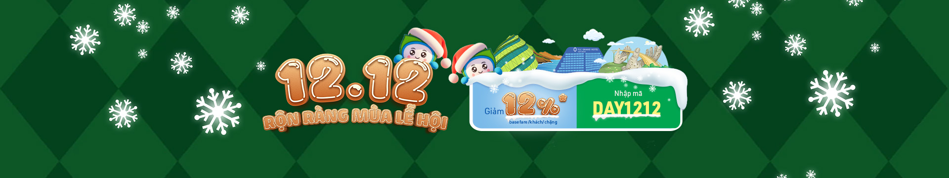 Bamboo Airways - 12.12 Rộn ràng mùa lễ hội