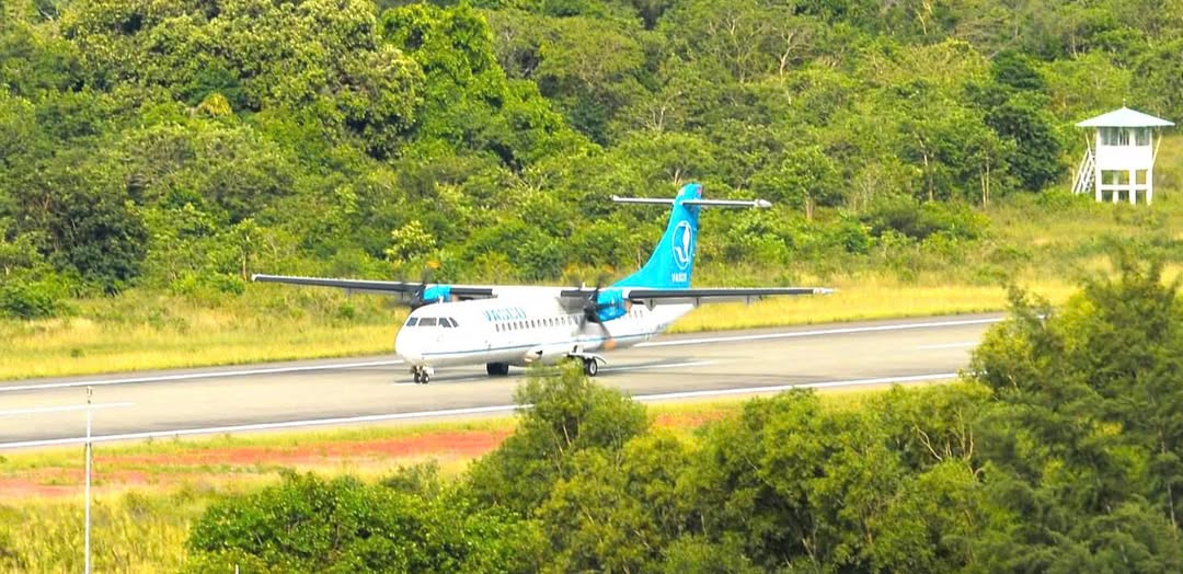 Máy bay hạ cánh tại Côn Đảo — hình minh họa quy hoạch sân bay