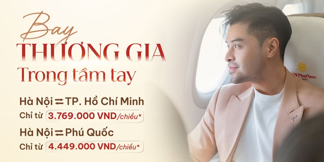 Bay Thương Gia trong tầm tay – Sun PhuQuoc Airways