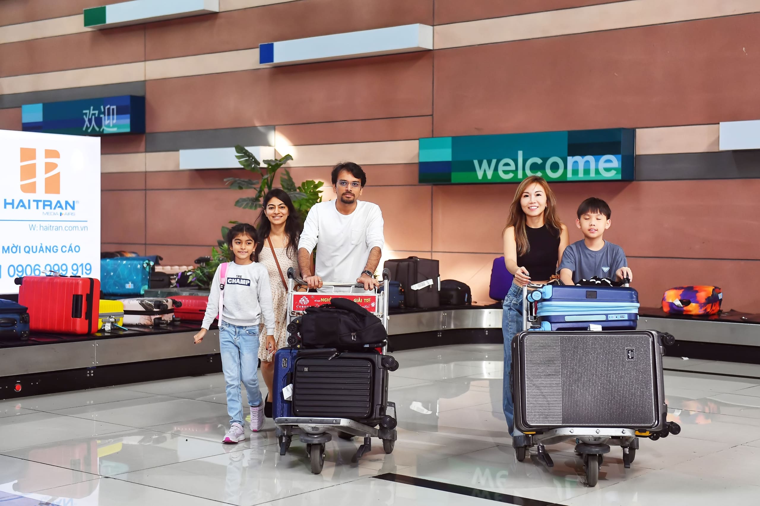 Hành khách quốc tế tại sân bay Phú Quốc