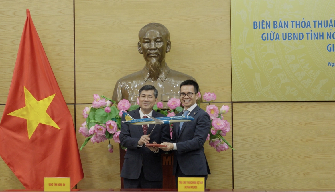 Vietnam Airlines và Nghệ An
