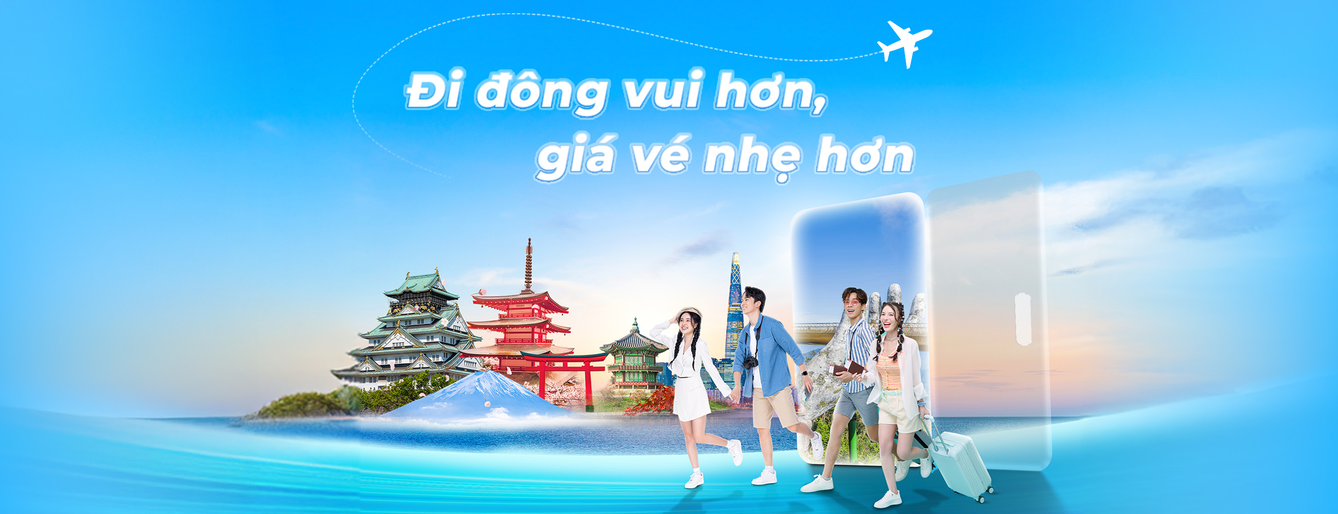 Đi đông vui hơn, giá vé nhẹ hơn cùng Vietnam Airlines
