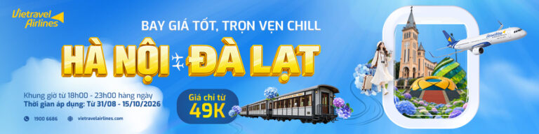 Bay Hà Nội – Đà Lạt từ 49.000 đồng trong khung giờ vàng