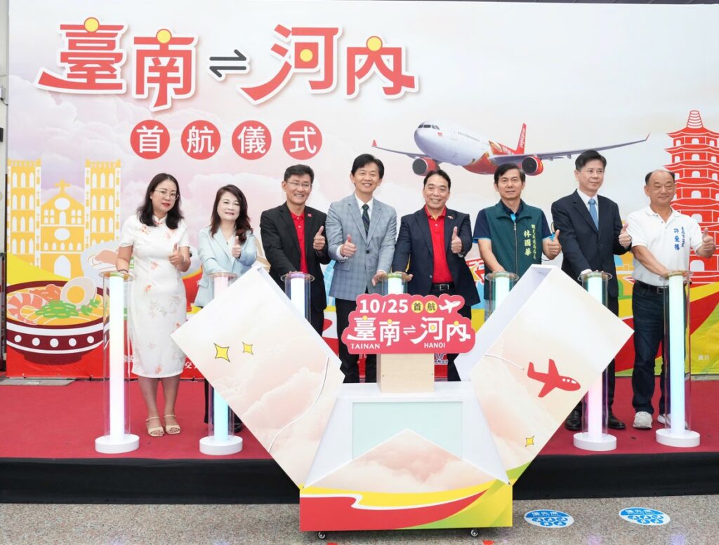 Vietjet khai trương đường bay thẳng Hà Nội – Đài Nam, tiếp tục mở rộng mạng bay quốc tế